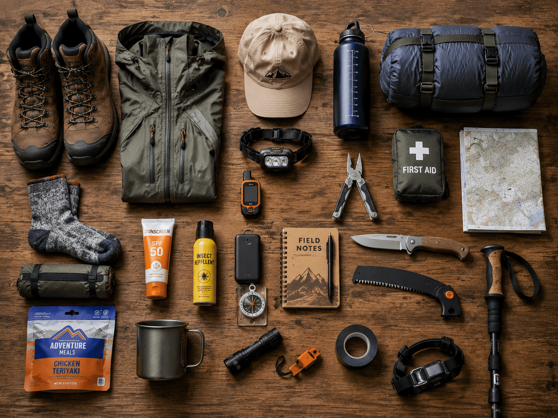 The Ultimate Hiking Gear Checklist. The "Ten Essentials" - Snappymood