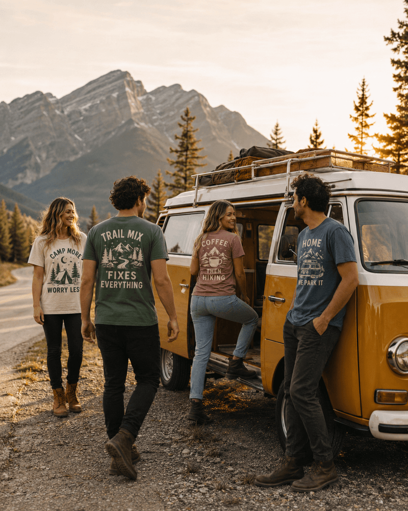 Roadtrip T-shirts for travel lovers | Snappy Mood