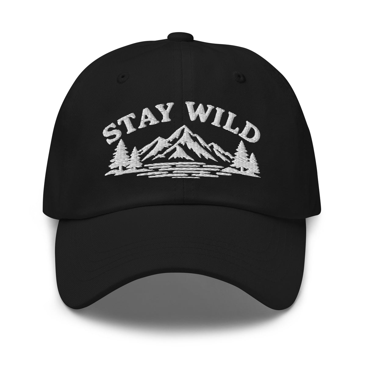 Stay Wild Classic Cap Embroidery - Snappy Mood