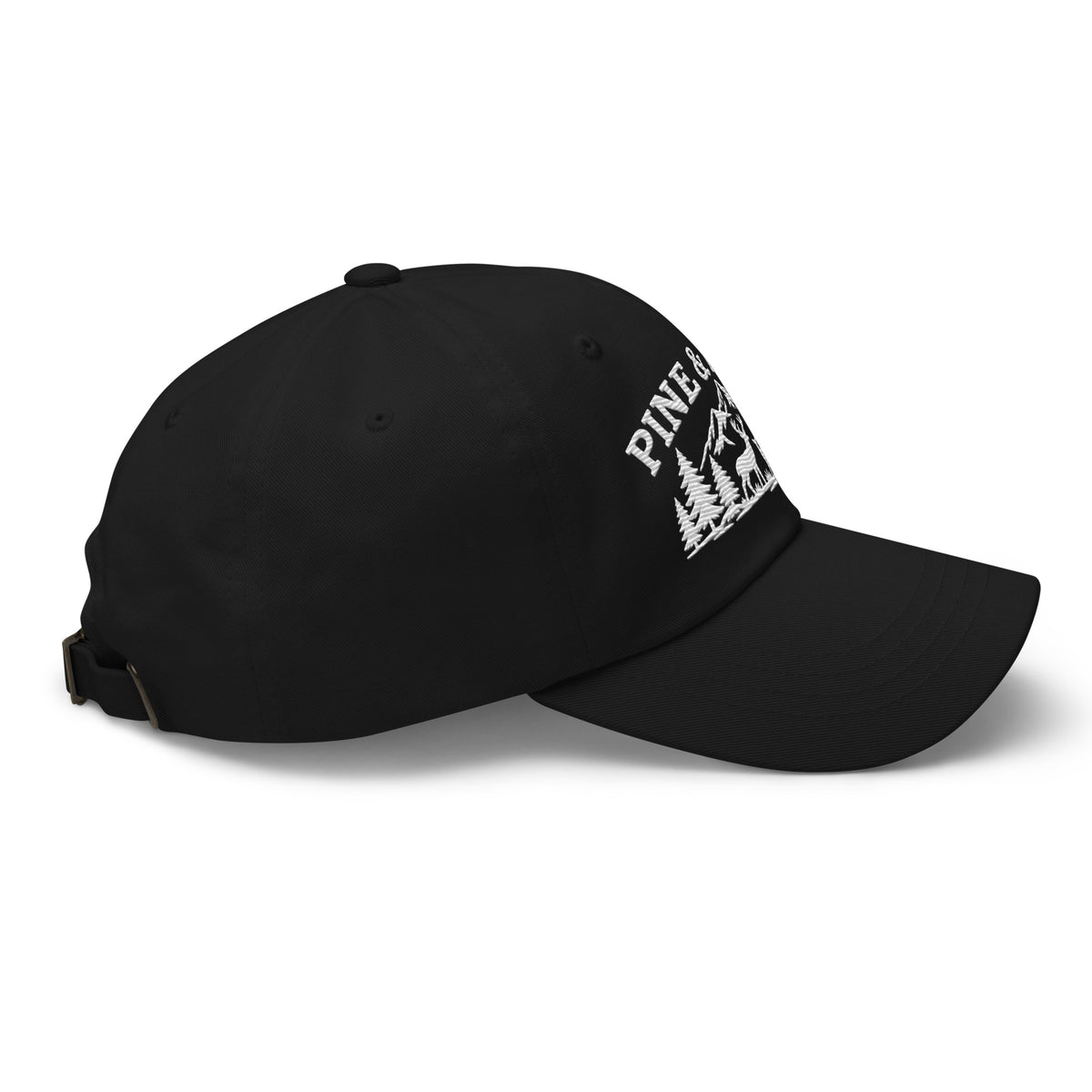 Pine and Peak Classic Cap Embroidery - Snappy Mood