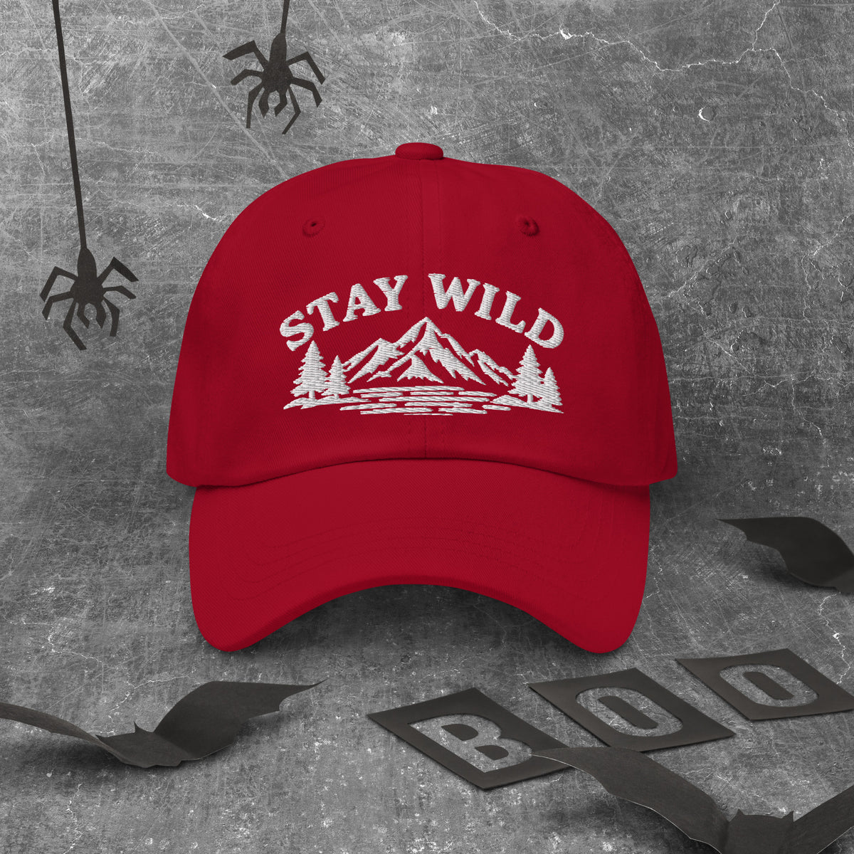 Stay Wild Classic Cap Embroidery - Snappy Mood