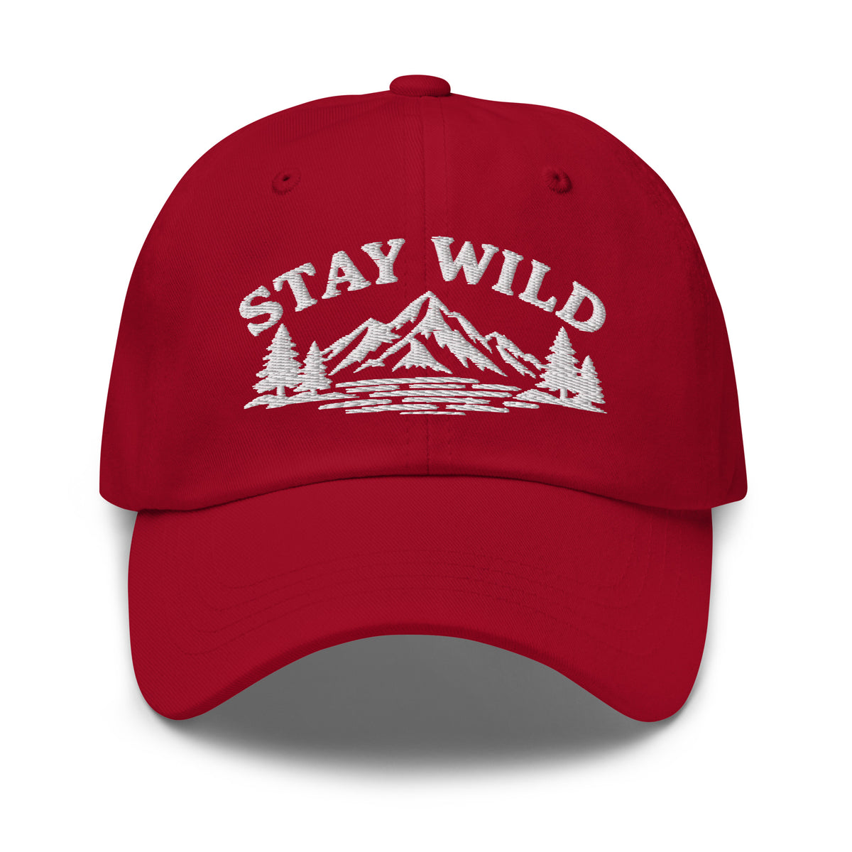 Stay Wild Classic Cap Embroidery - Snappy Mood