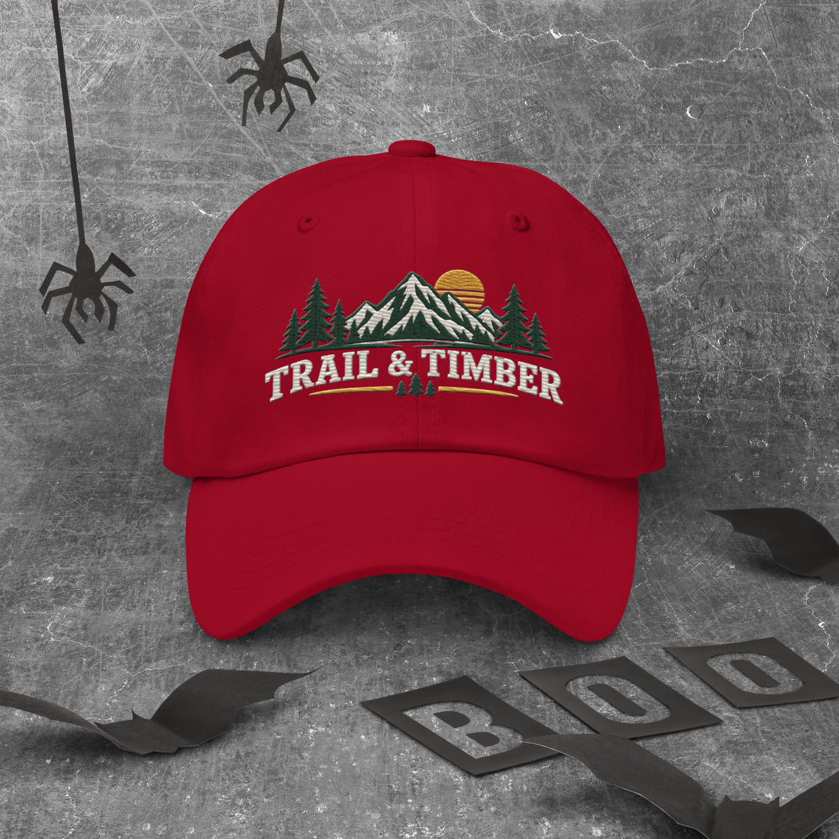 Trail and Timber Classic Cap Embroidery - Snappy Mood