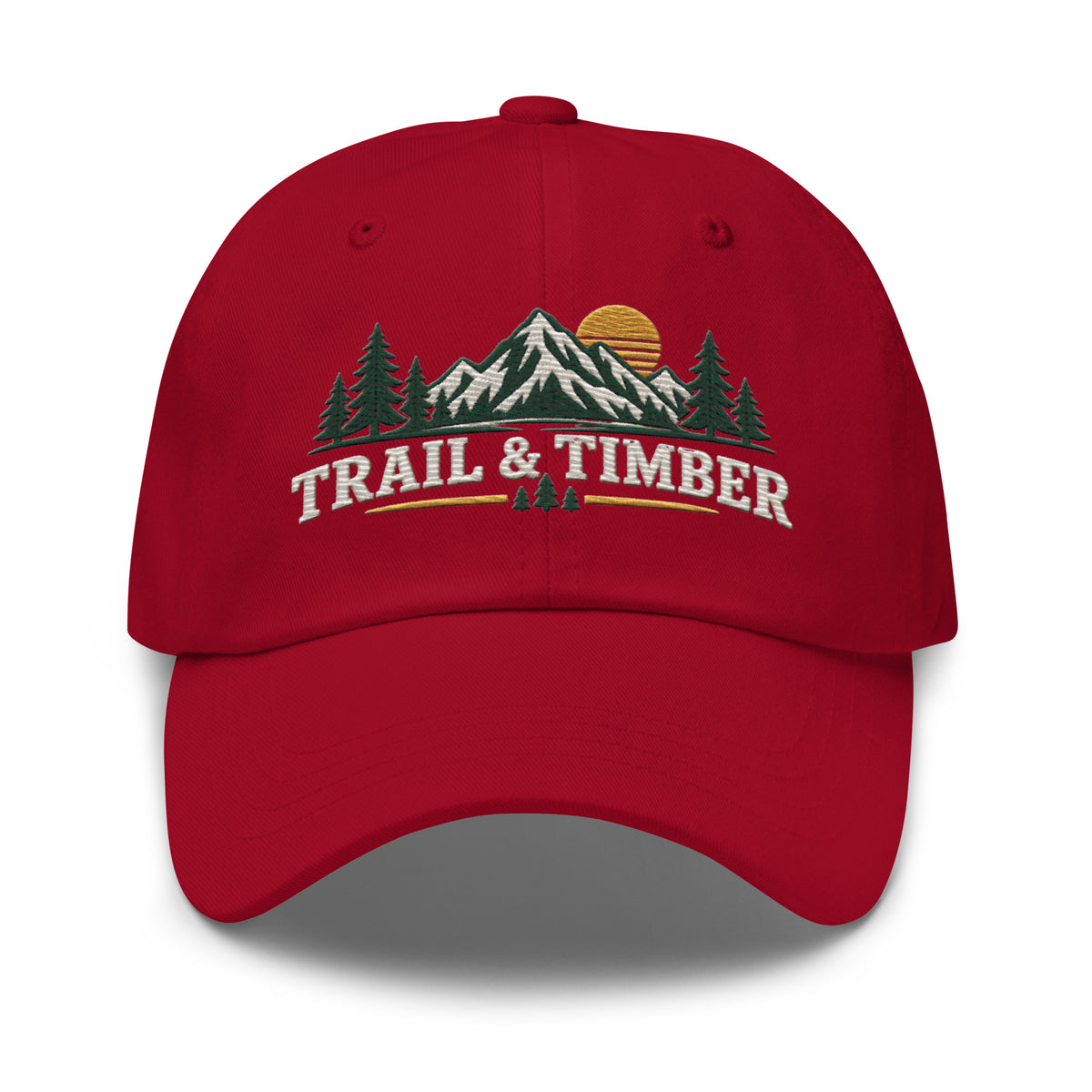 Trail and Timber Classic Cap Embroidery - Snappy Mood