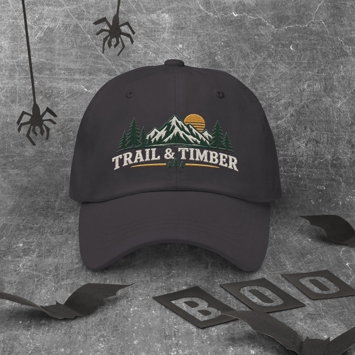 Trail and Timber Classic Cap Embroidery - Snappy Mood