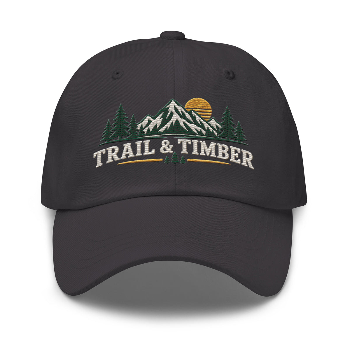 Trail and Timber Classic Cap Embroidery - Snappy Mood