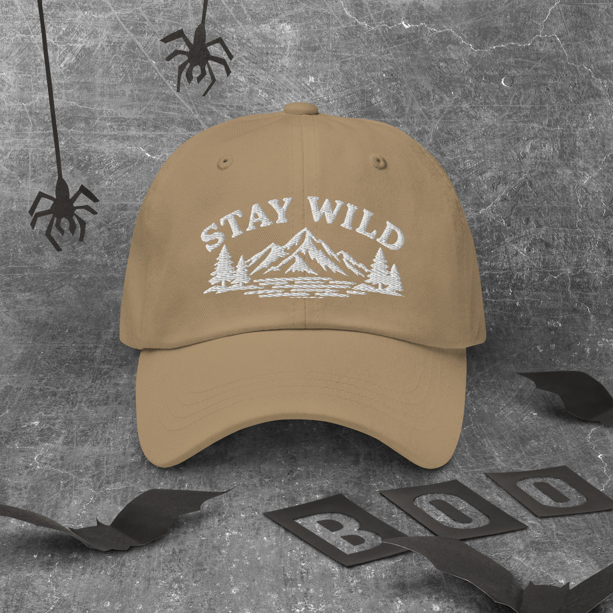 Stay Wild Classic Cap Embroidery - Snappy Mood
