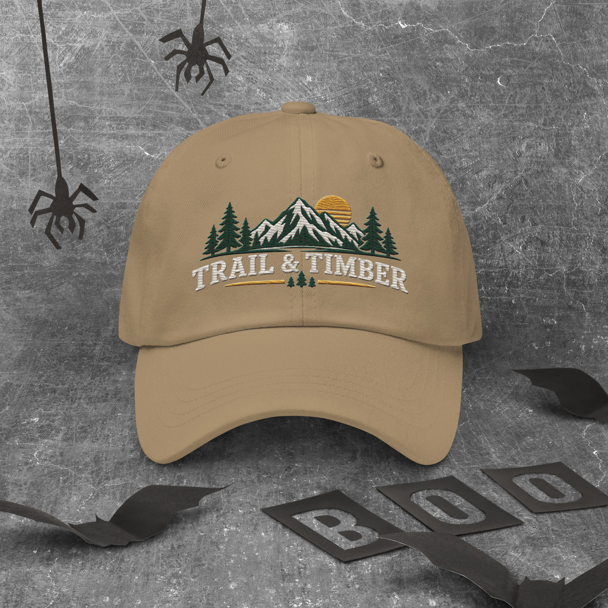 Trail and Timber Classic Cap Embroidery - Snappy Mood