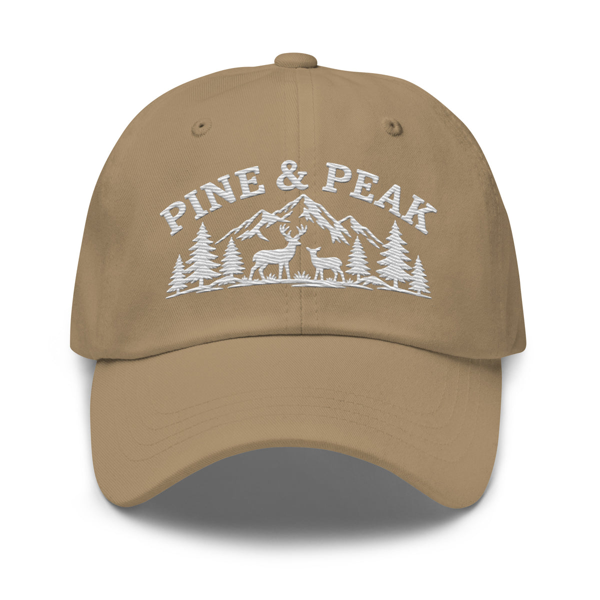 Pine and Peak Classic Cap Embroidery - Snappy Mood