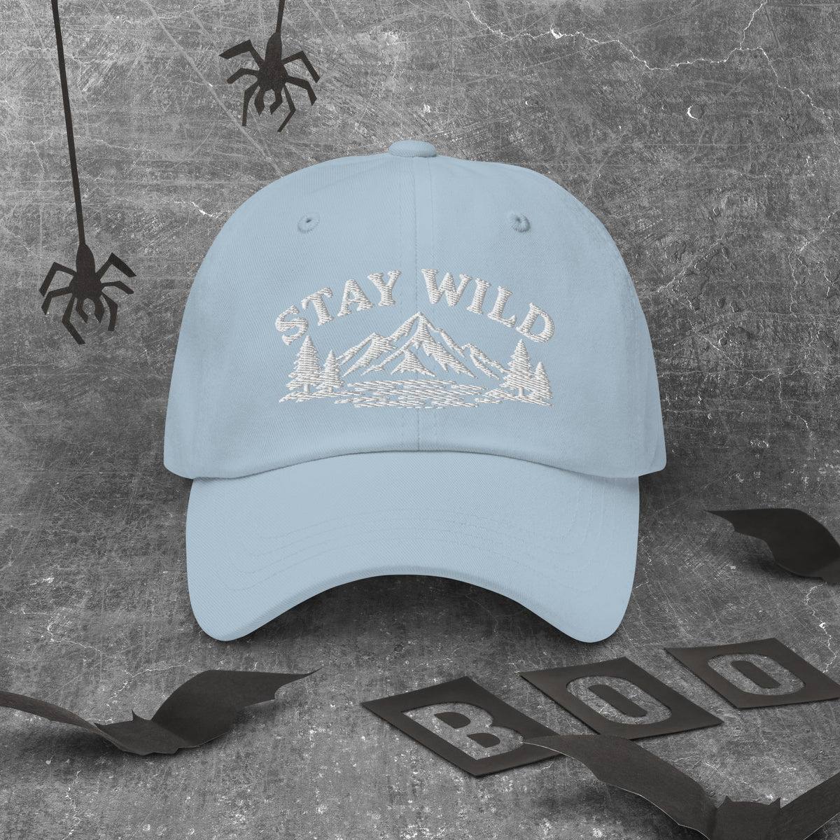 Stay Wild Classic Cap Embroidery - Snappy Mood
