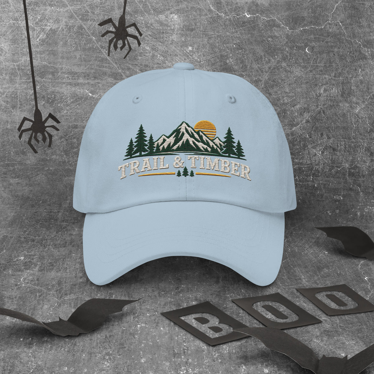 Trail and Timber Classic Cap Embroidery - Snappy Mood
