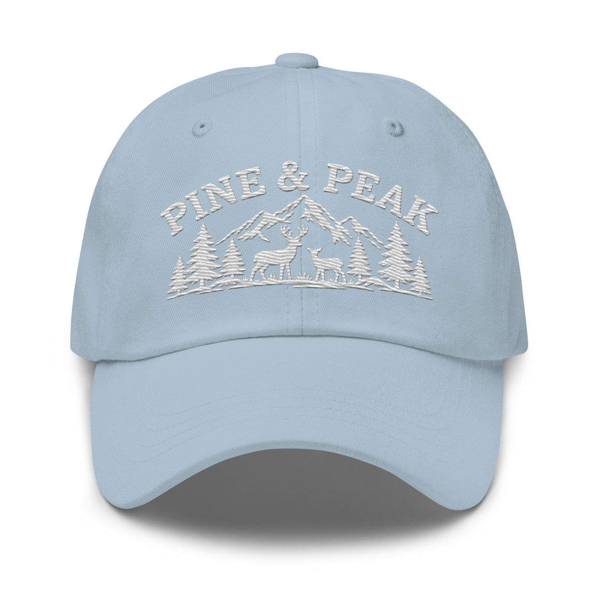 Pine and Peak Classic Cap Embroidery - Snappy Mood