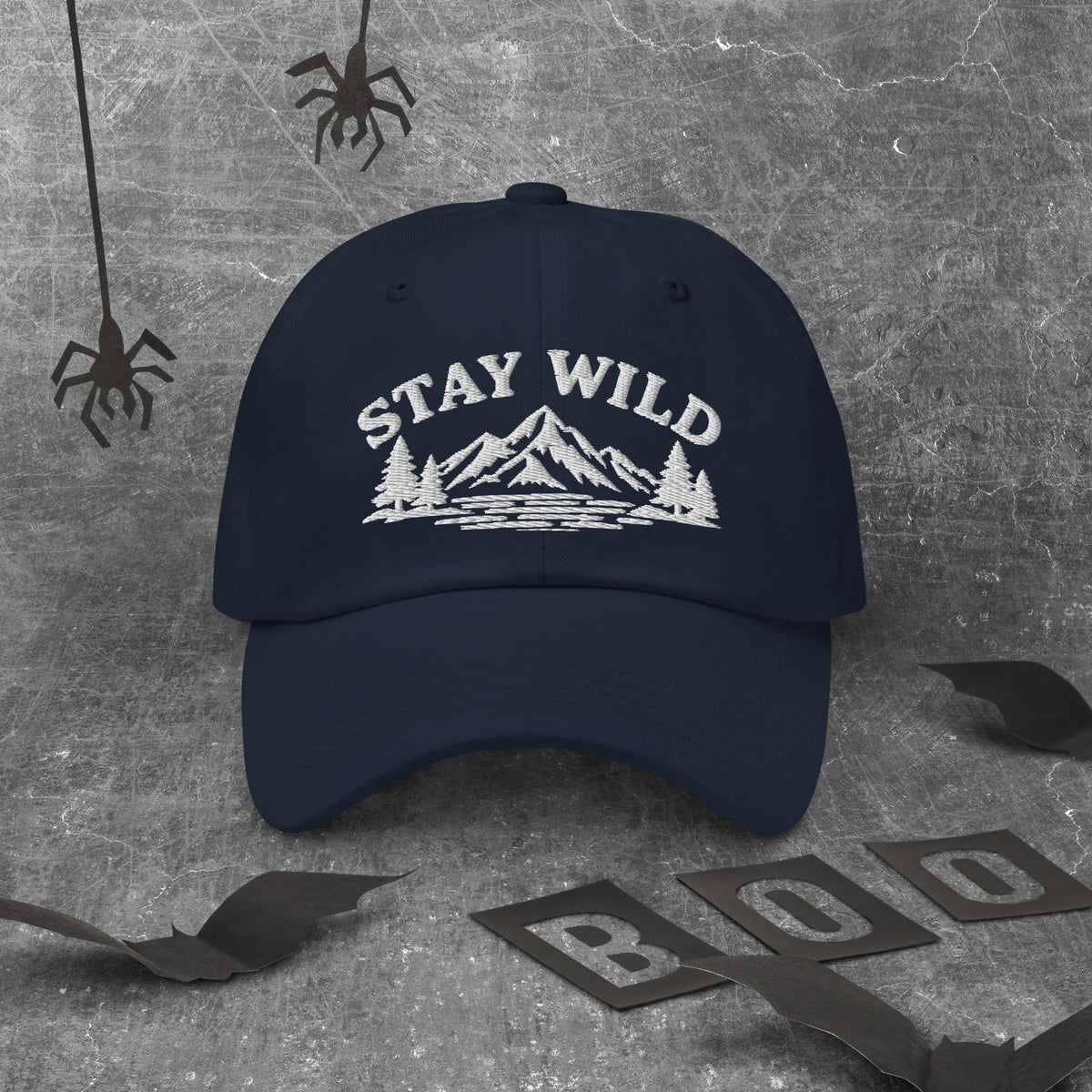 Stay Wild Classic Cap Embroidery - Snappy Mood