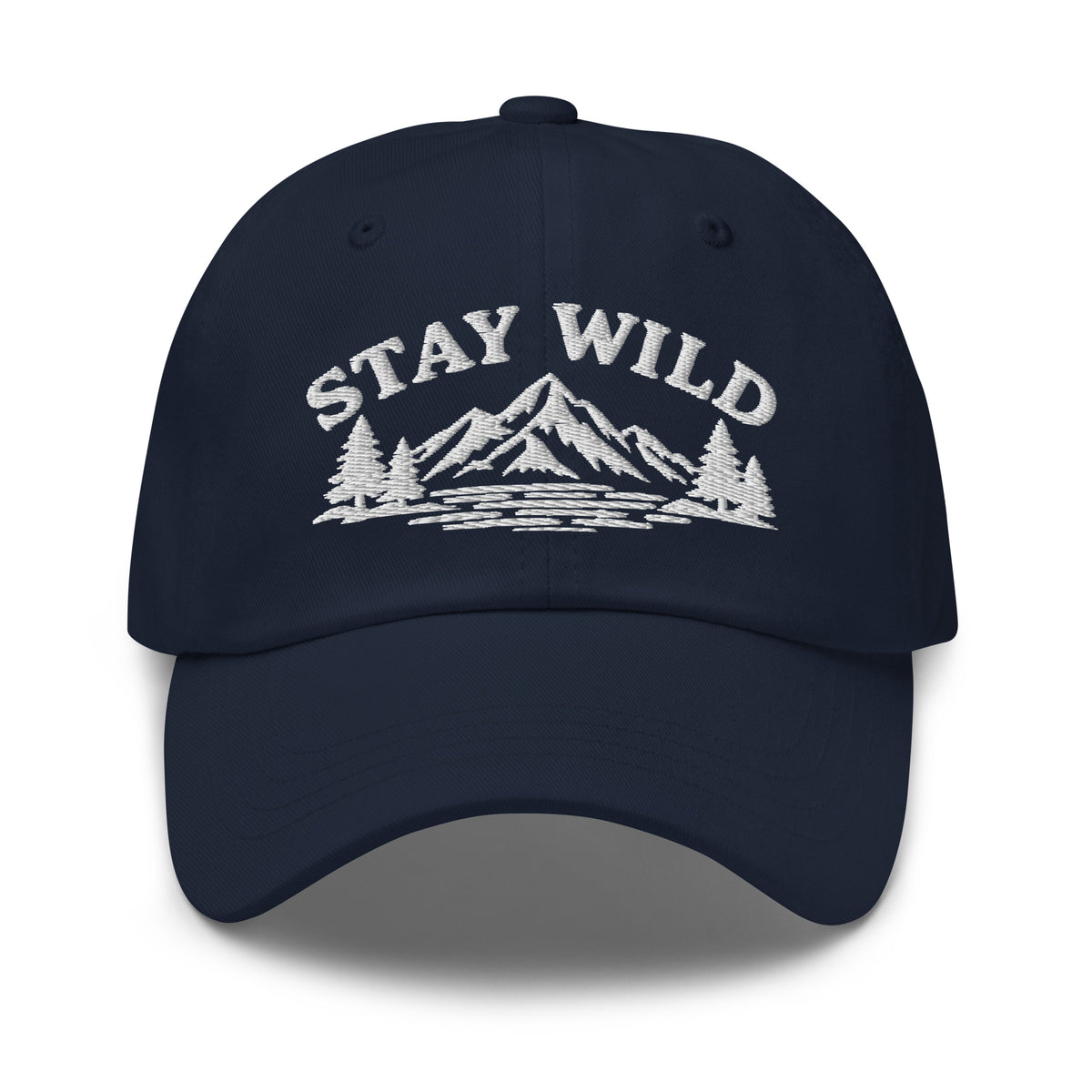Stay Wild Classic Cap Embroidery - Snappy Mood