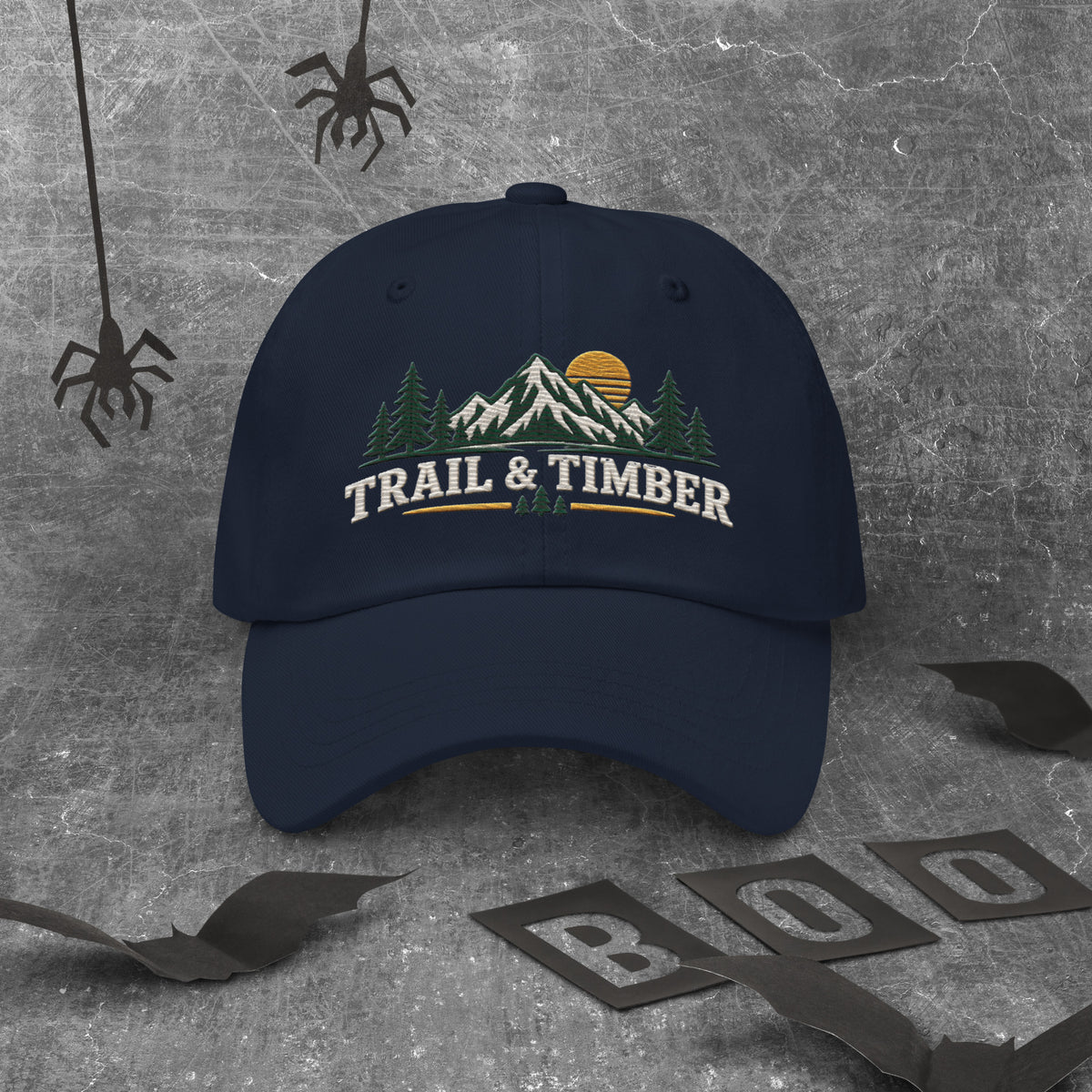 Trail and Timber Classic Cap Embroidery - Snappy Mood