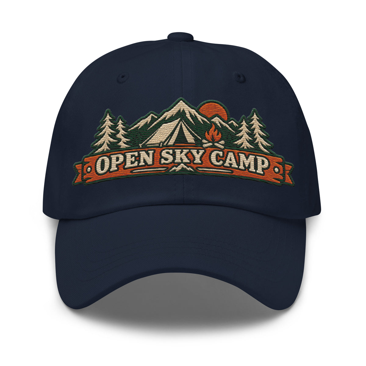 Open Sky Camp Classic Cap Embroidery - Snappy Mood