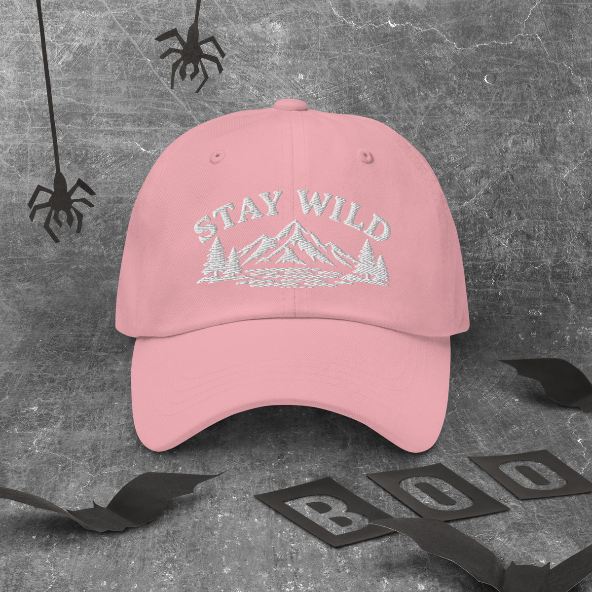 Stay Wild Classic Cap Embroidery - Snappy Mood