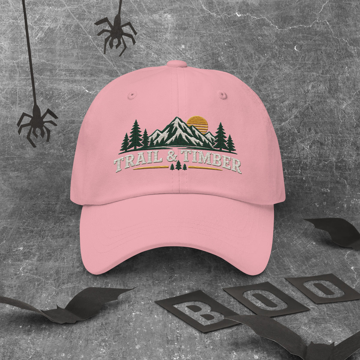 Trail and Timber Classic Cap Embroidery - Snappy Mood