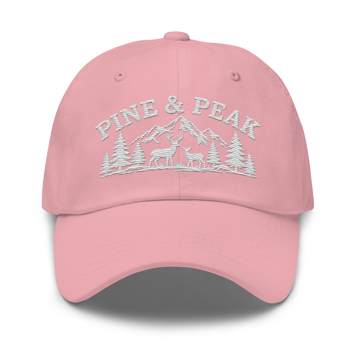 Pine and Peak Classic Cap Embroidery - Snappy Mood