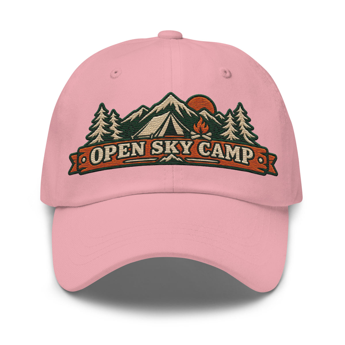 Open Sky Camp Classic Cap Embroidery - Snappy Mood