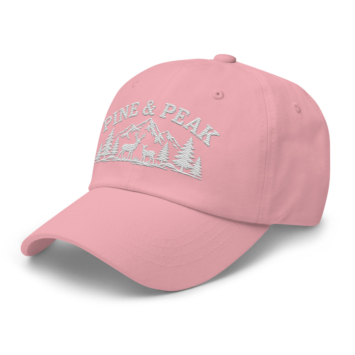 Pine and Peak Classic Cap Embroidery - Snappy Mood
