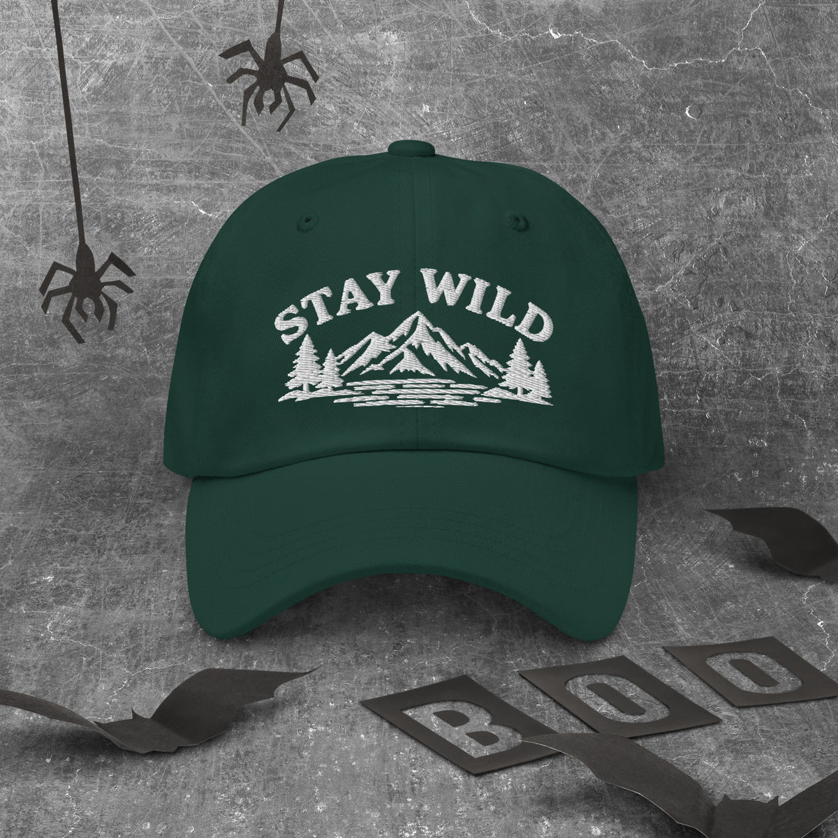 Stay Wild Classic Cap Embroidery - Snappy Mood