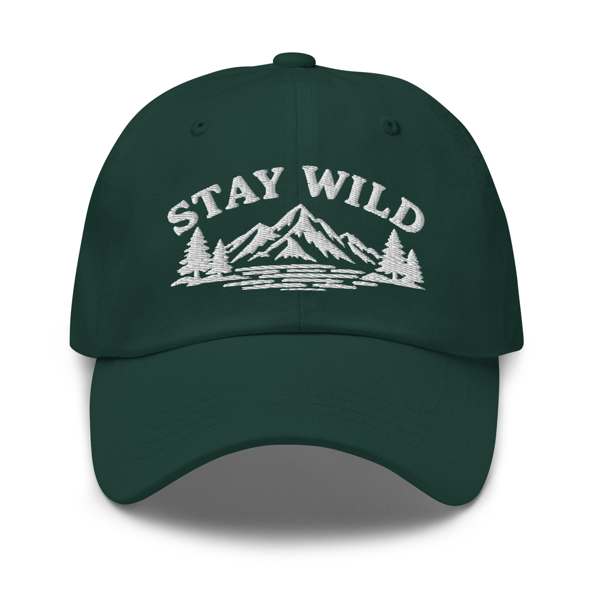 Stay Wild Classic Cap Embroidery - Snappy Mood