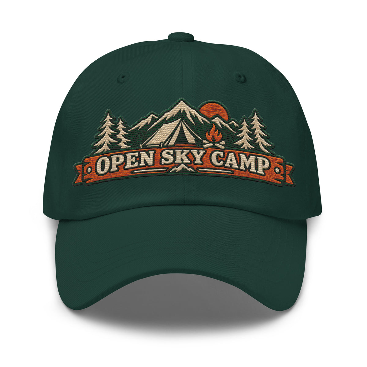 Open Sky Camp Classic Cap Embroidery - Snappy Mood