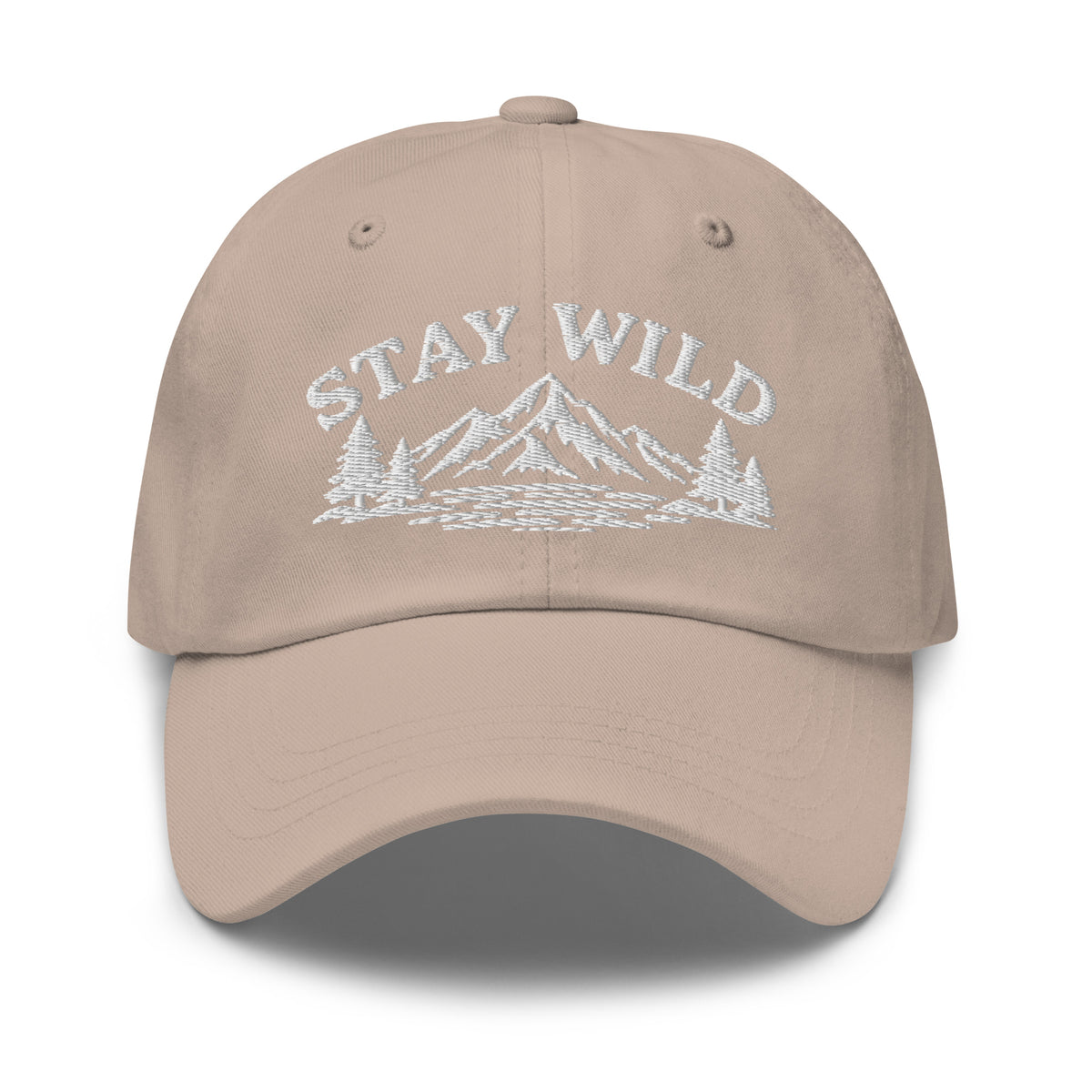 Stay Wild Classic Cap Embroidery - Snappy Mood