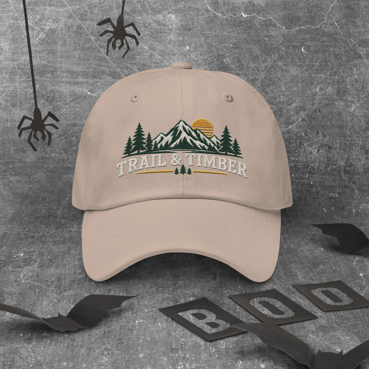 Trail and Timber Classic Cap Embroidery - Snappy Mood