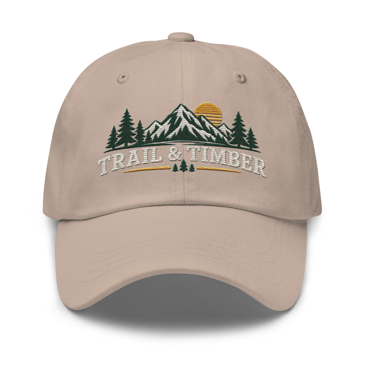 Trail and Timber Classic Cap Embroidery - Snappy Mood