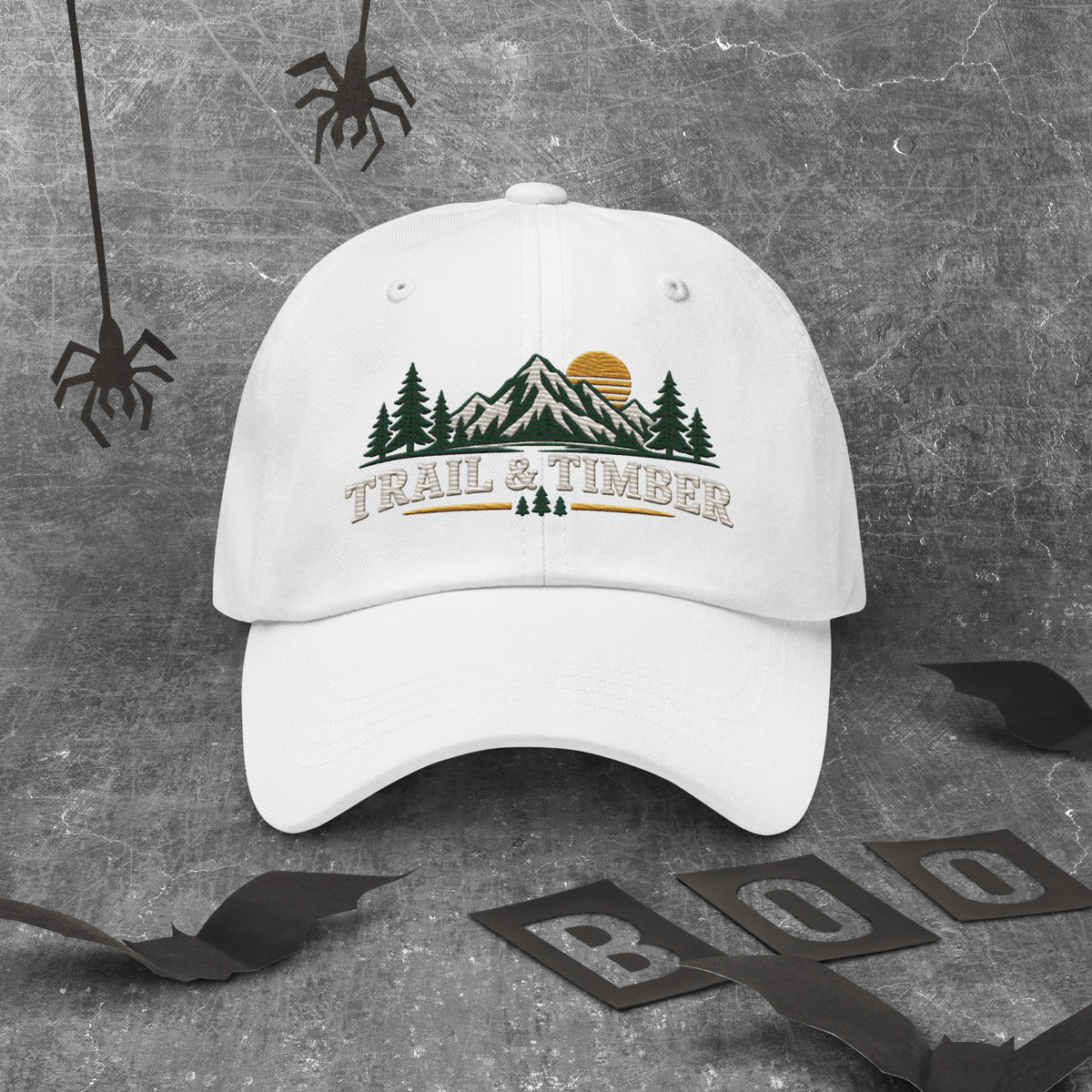 Trail and Timber Classic Cap Embroidery - Snappy Mood