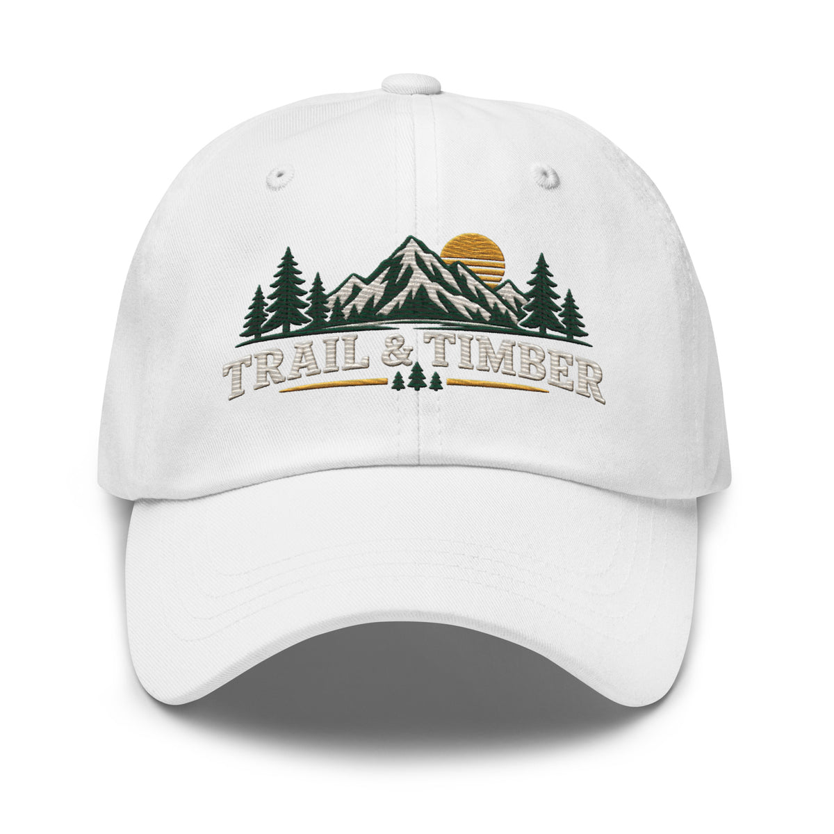 Trail and Timber Classic Cap Embroidery - Snappy Mood