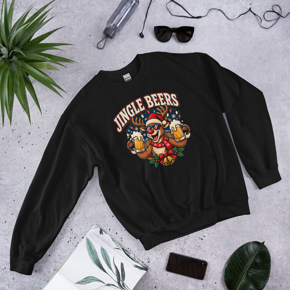 Jingle Beers Unisex Sweatshirt - Snappy Mood
