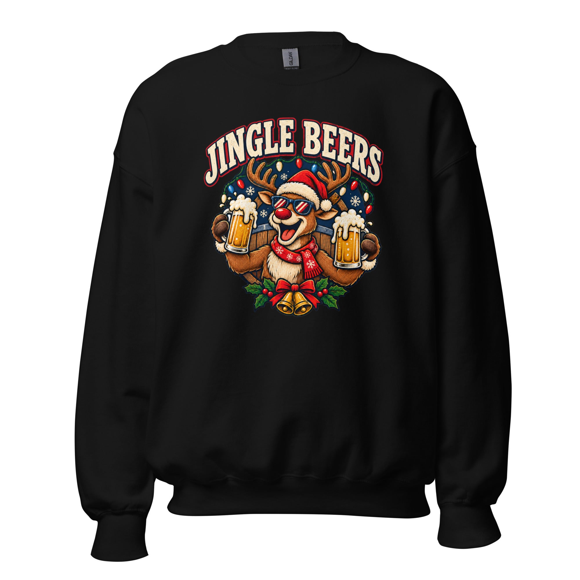 Jingle Beers Unisex Sweatshirt - Snappy Mood