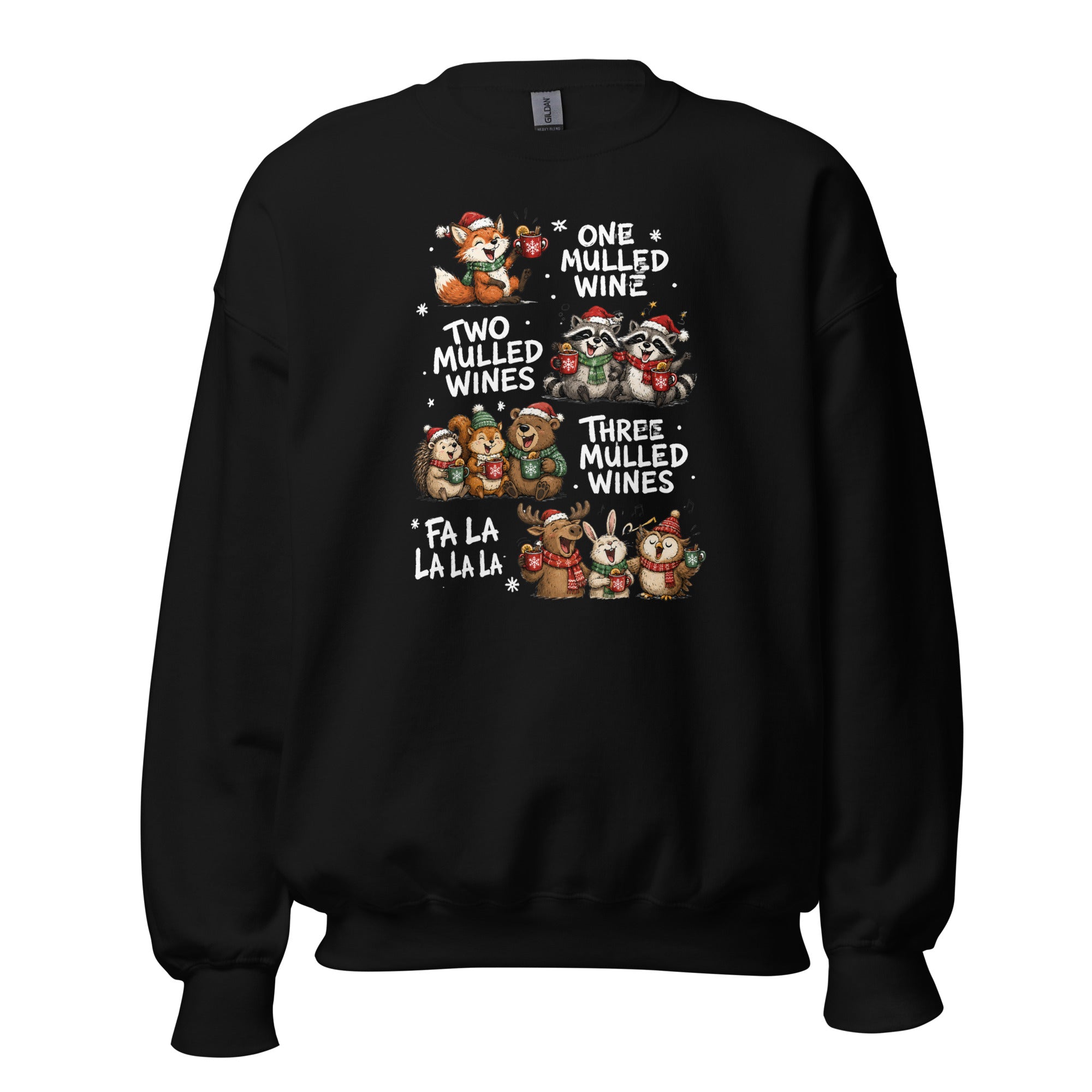 One Two Three Mulled Wine - Funny Christmas Unisex Sweatshirt - Snappy Mood