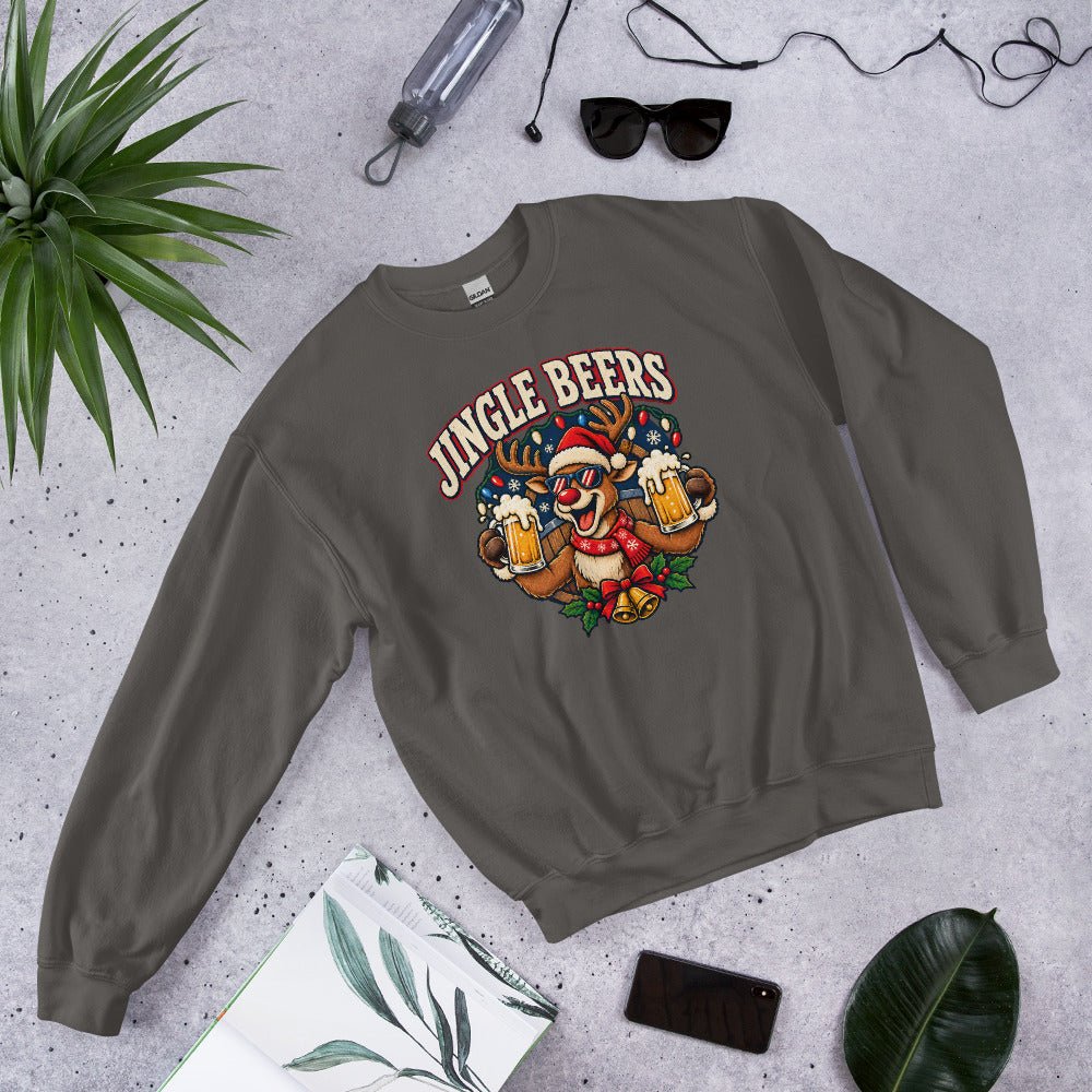 Jingle Beers Unisex Sweatshirt - Snappy Mood