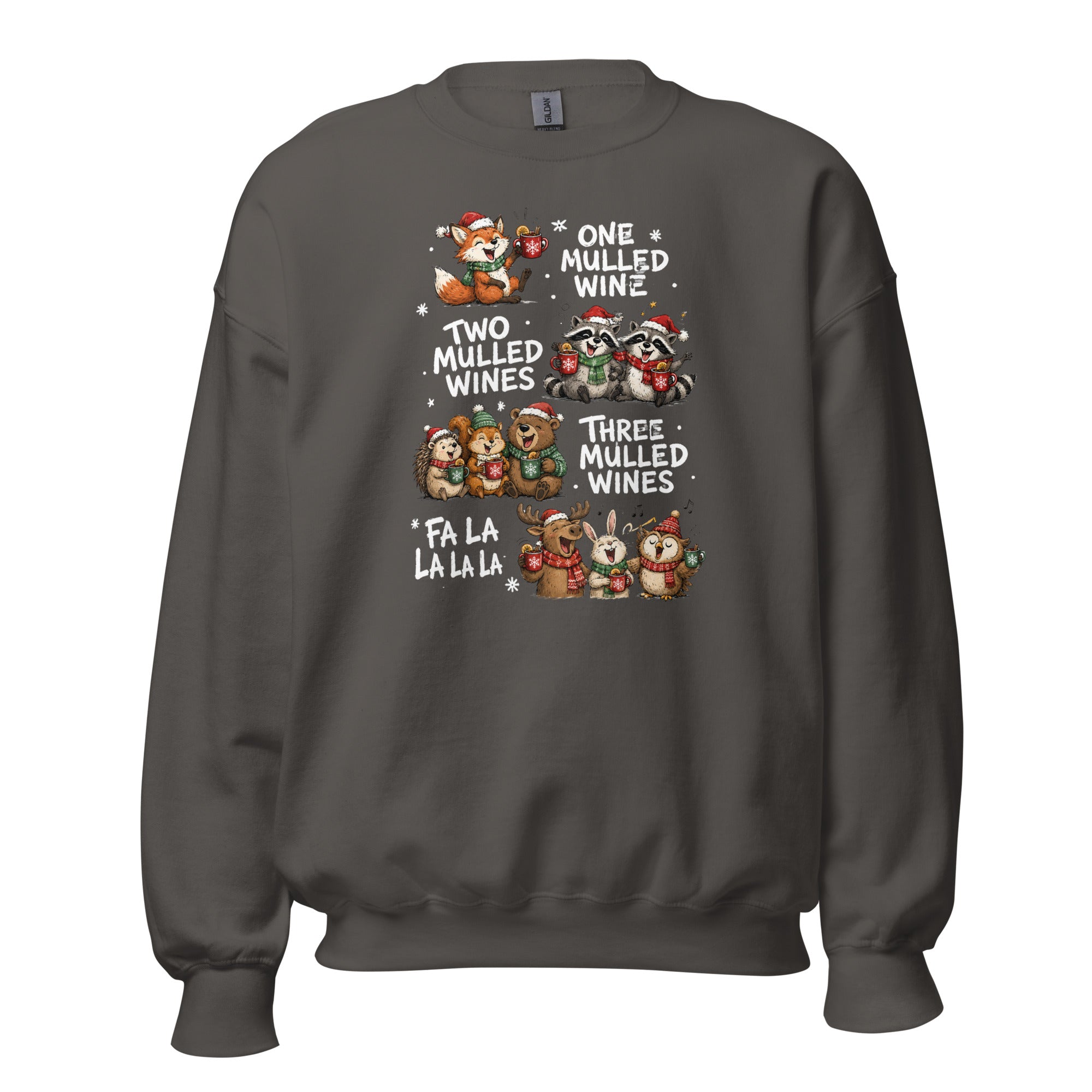 One Two Three Mulled Wine - Funny Christmas Unisex Sweatshirt - Snappy Mood