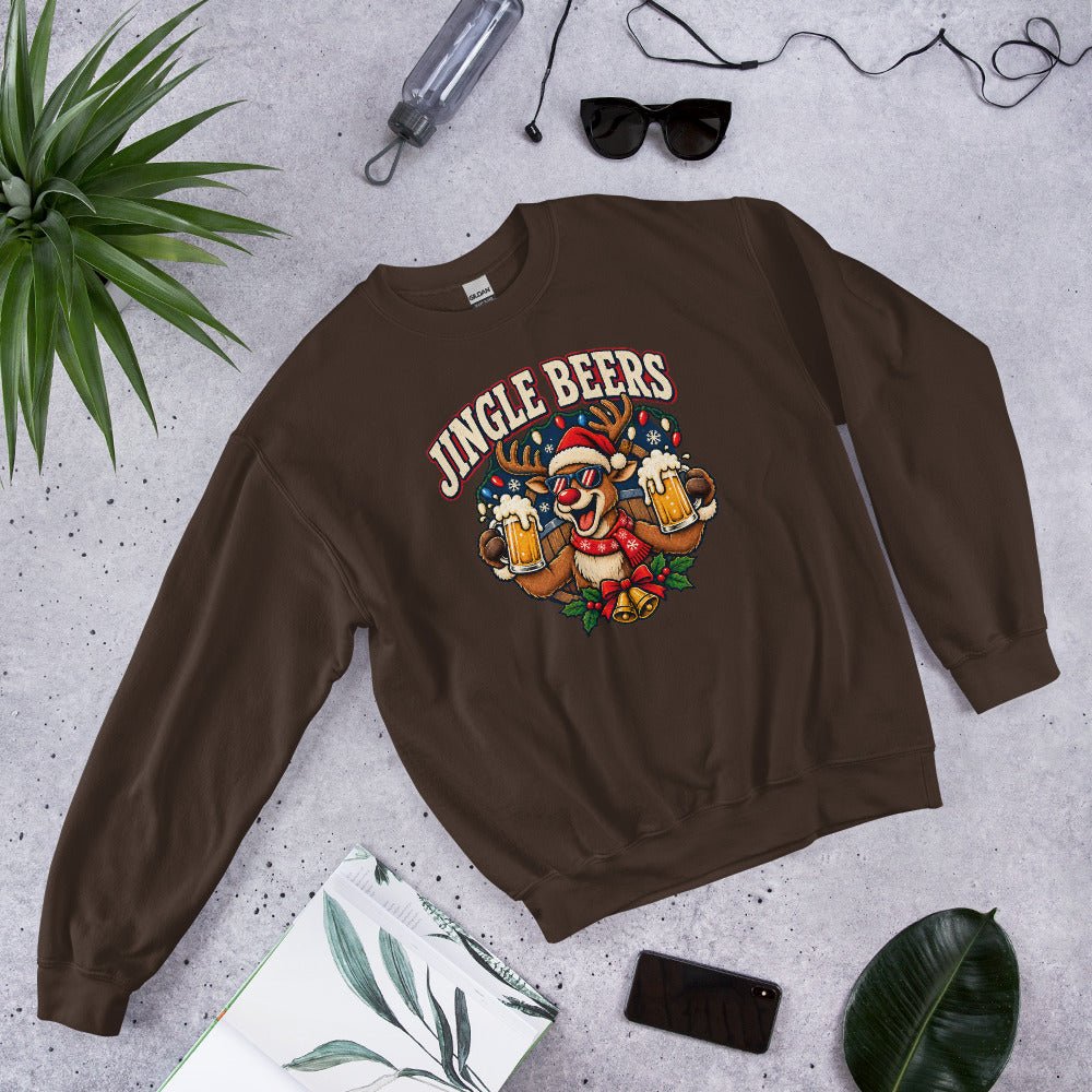Jingle Beers Unisex Sweatshirt - Snappy Mood