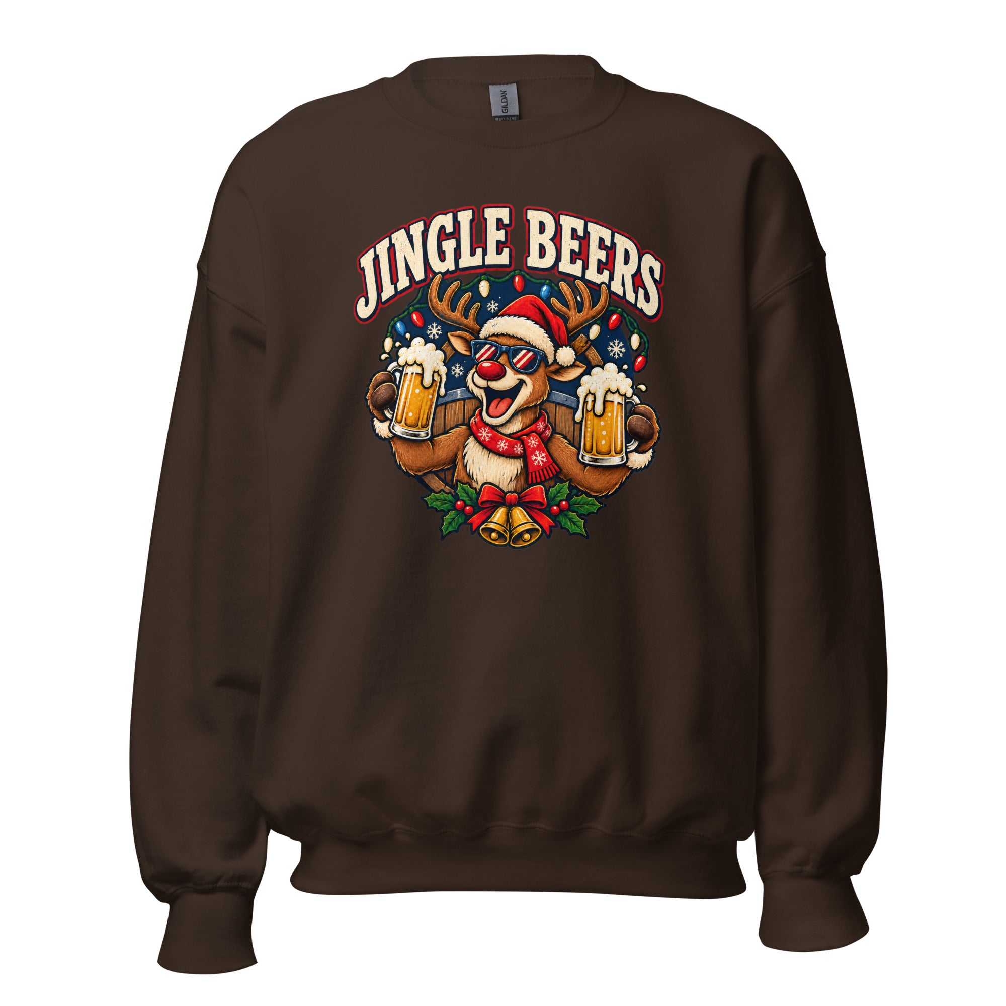 Jingle Beers Unisex Sweatshirt - Snappy Mood