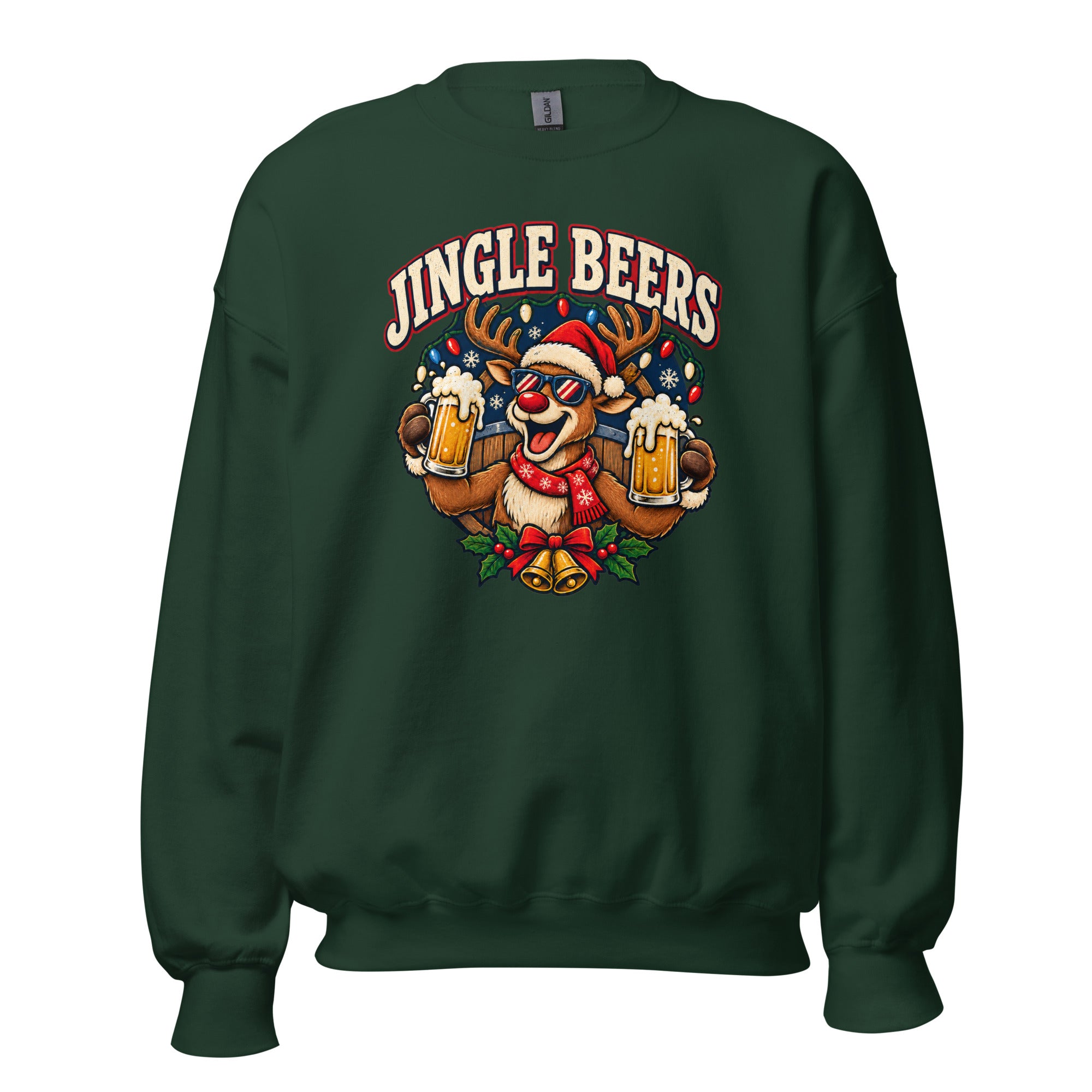 Jingle Beers Unisex Sweatshirt - Snappy Mood