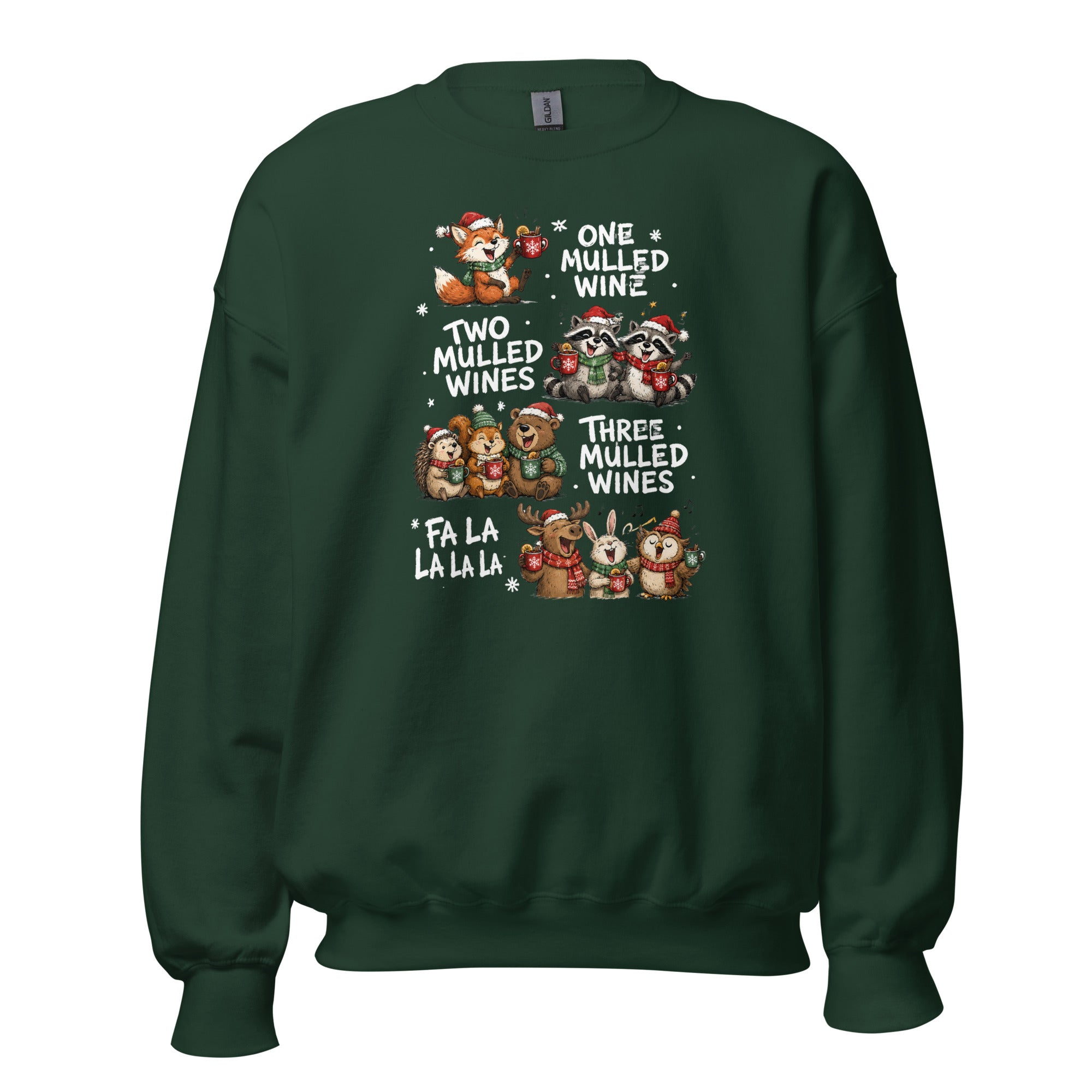 One Two Three Mulled Wine - Funny Christmas Unisex Sweatshirt - Snappy Mood