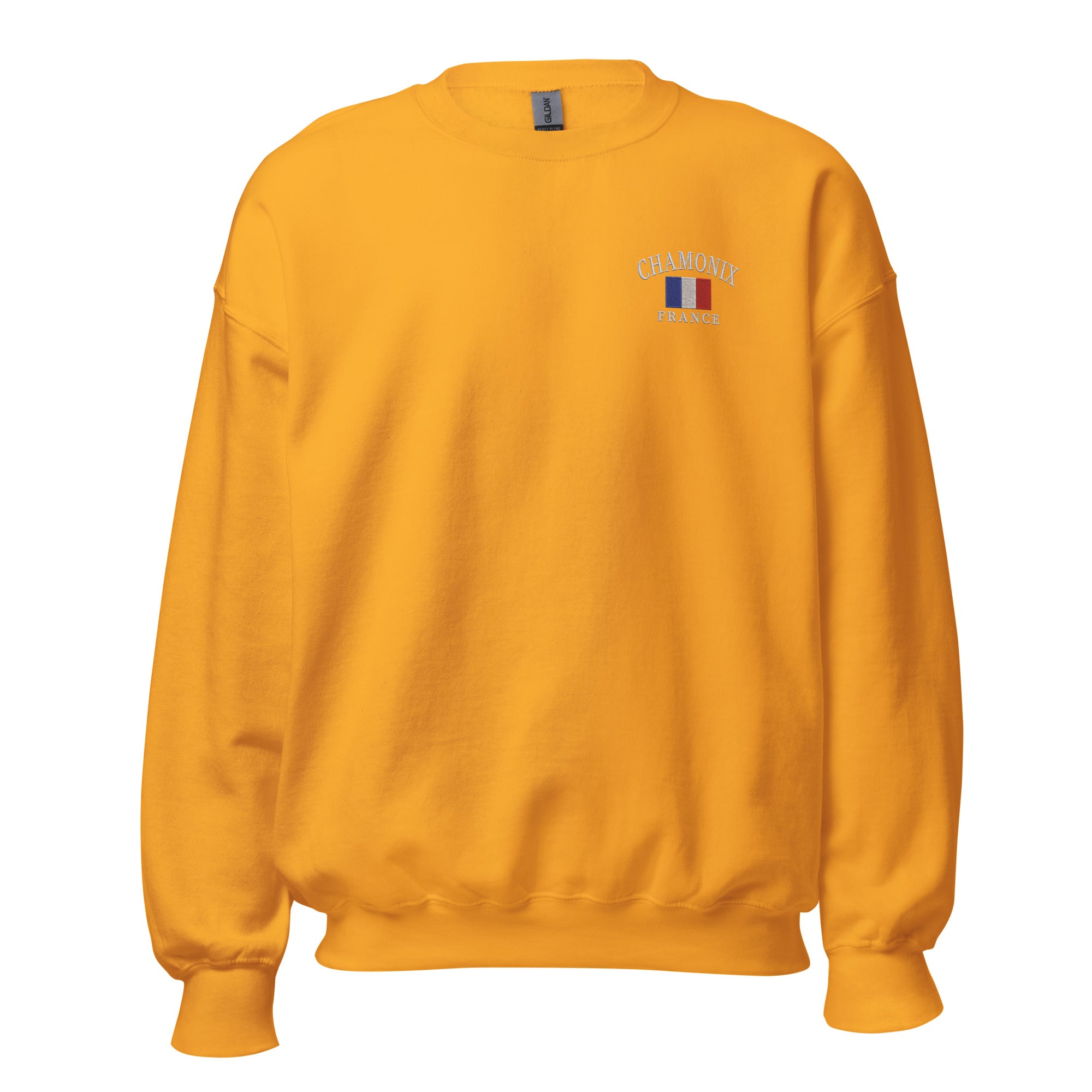 Chamonix France Embroidery Ski Sweatshirt - Snappy Mood