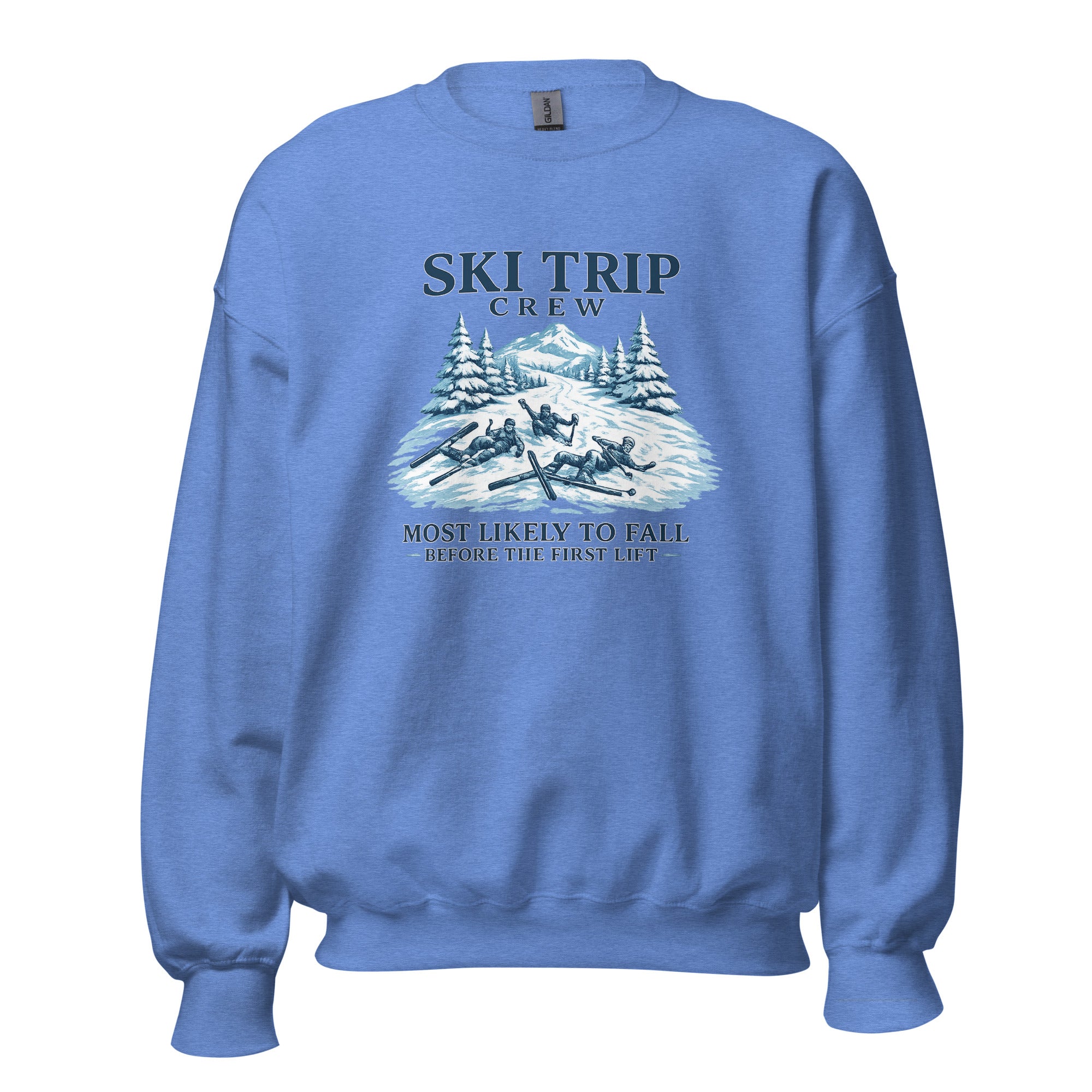 Ski Trip Crew Most Likely To Fall Sweartshirt - Snappy Mood