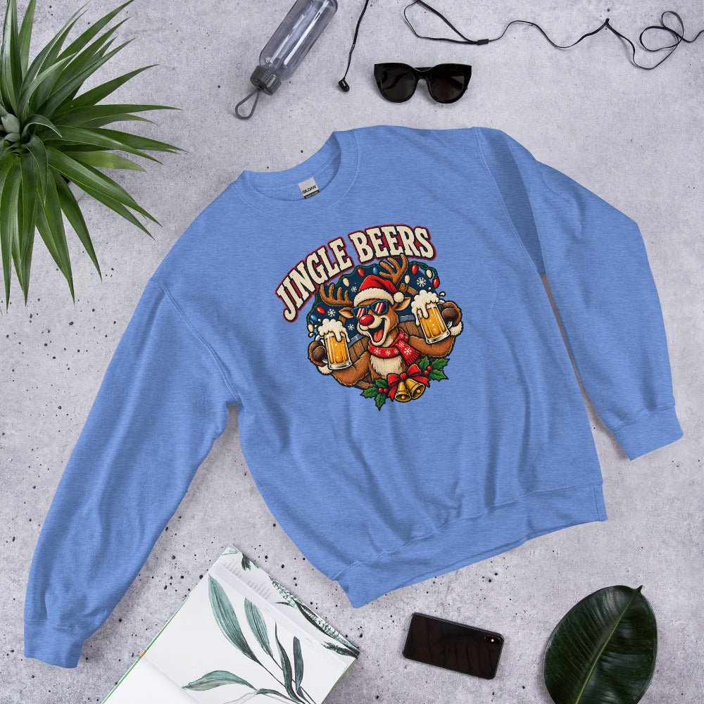 Jingle Beers Unisex Sweatshirt - Snappy Mood
