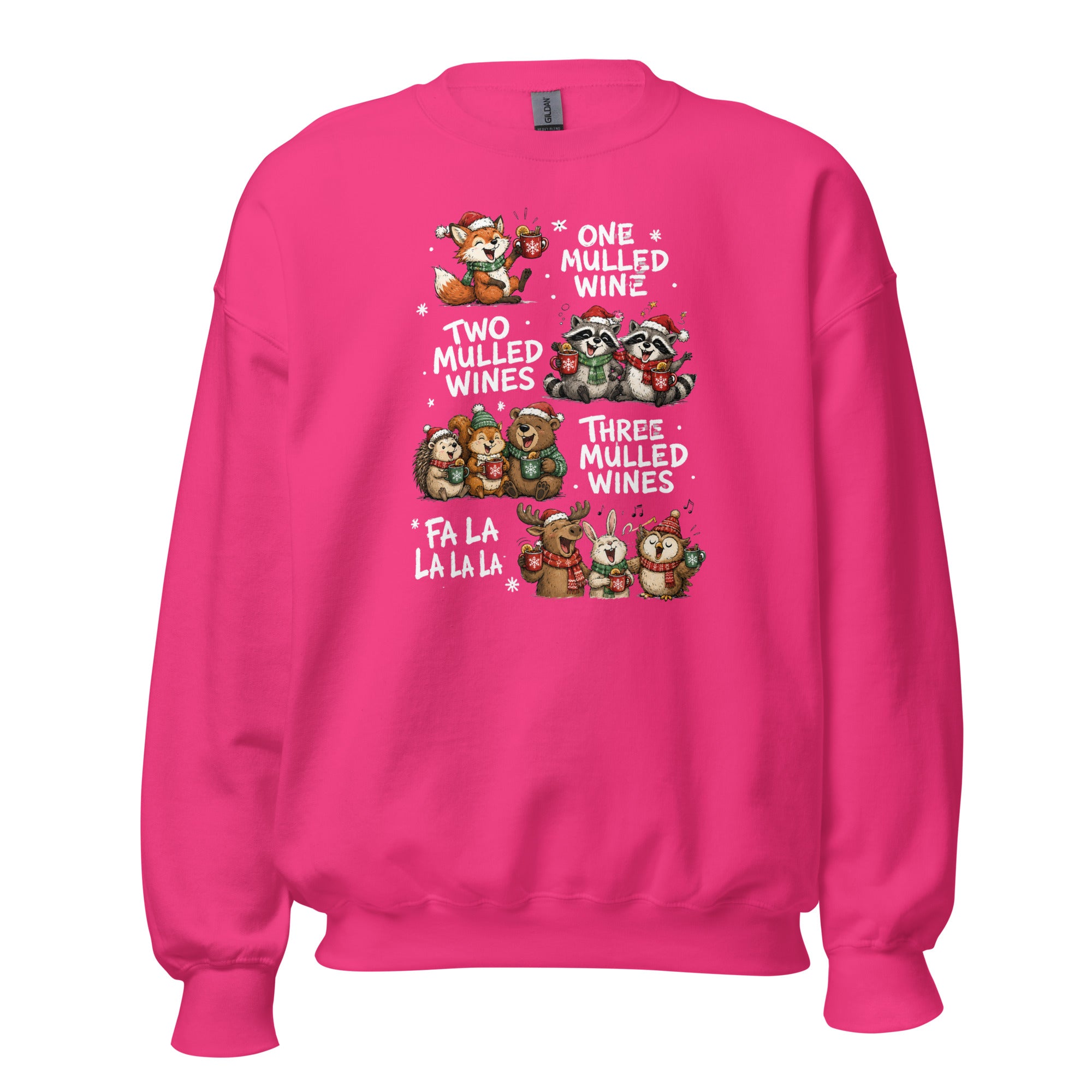 One Two Three Mulled Wine - Funny Christmas Unisex Sweatshirt - Snappy Mood