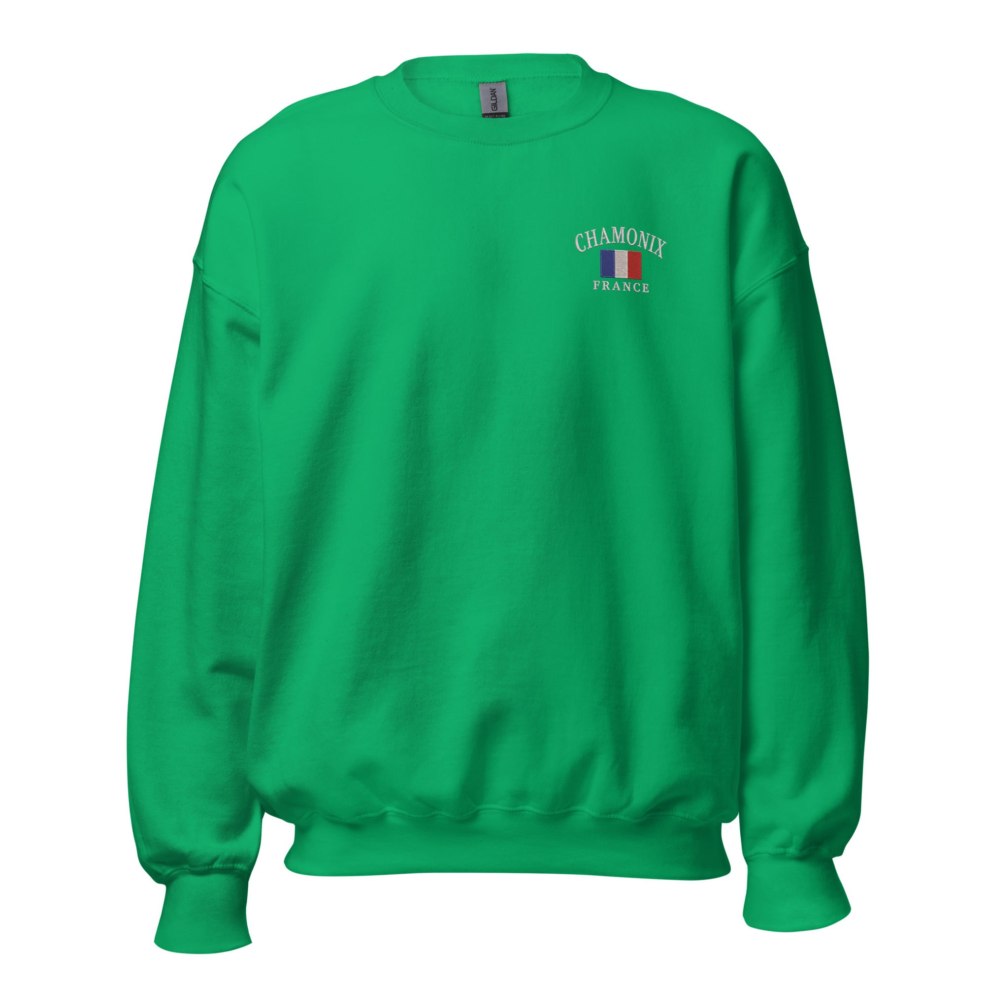 Chamonix France Embroidery Ski Sweatshirt - Snappy Mood