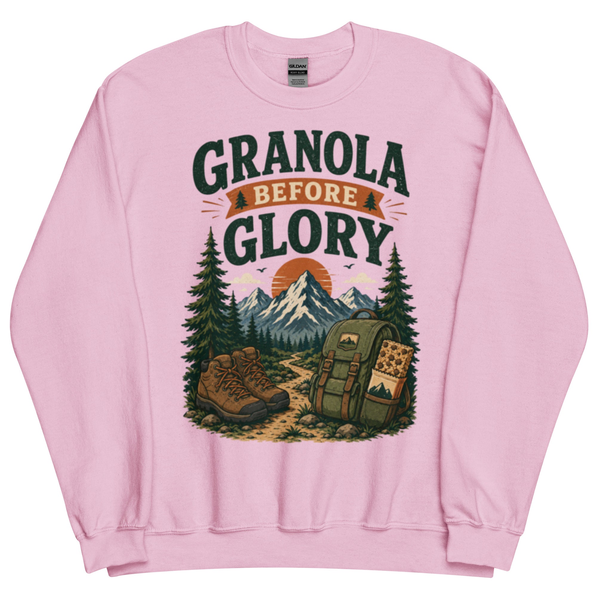 Granola Before Glory Hiking Sweatshirt - Snappymood