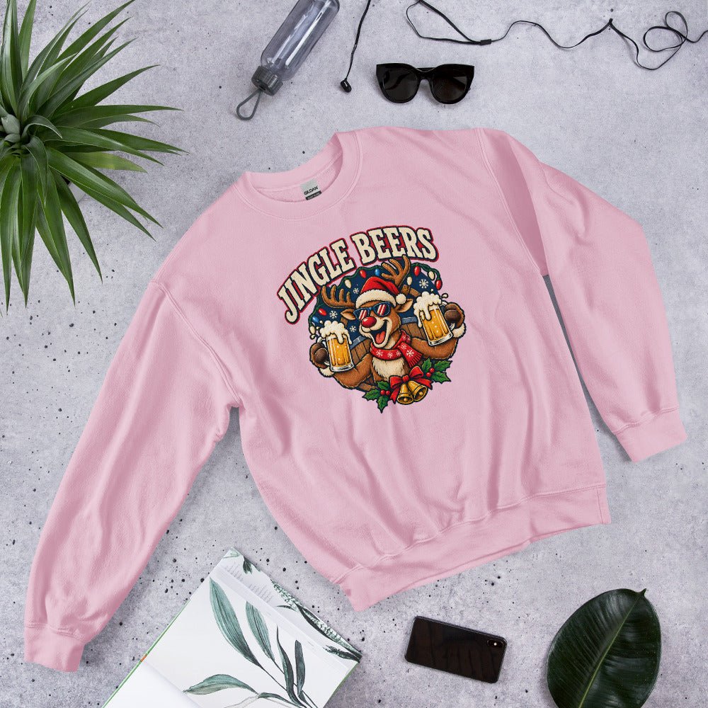 Jingle Beers Unisex Sweatshirt - Snappy Mood