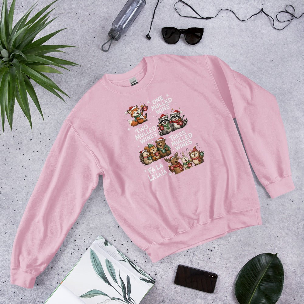 One Two Three Mulled Wine - Funny Christmas Unisex Sweatshirt - Snappy Mood